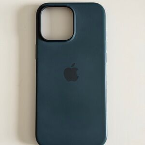 Apple Silicone Case for iPhone 16 Pro Max - Lake Green